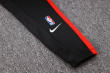 23-24 NBA Trail Blazers Black Full Zip hoodie Tracksuit