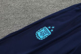 23-24 Argentina Sky Blue Hoodie Jacket Tracksuit