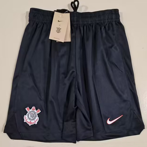 23-24 Corinthians Black Shorts Pants