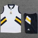 23-24 RMA Casual Classic White Tank top and shorts suit