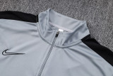 2023 NK Grey Half Pull Tracksuit #2311(半拉链)