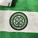 1989-1991 Celtic Home Retro Soccer Jersey