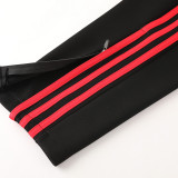 23-24 Man Utd Black Jacket Tracksuit #05