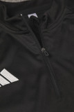 23-24 Inter Miami Black Half Pull Tracksuit (半拉链)