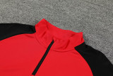 23-24 Man Utd Red Half Pull Tracksuit (半拉链)