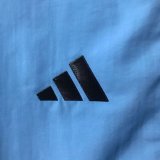 22-23 Argentina Purple Blue Double Sided Windbreaker (tape logo) (三星-胶标)(双面风衣)