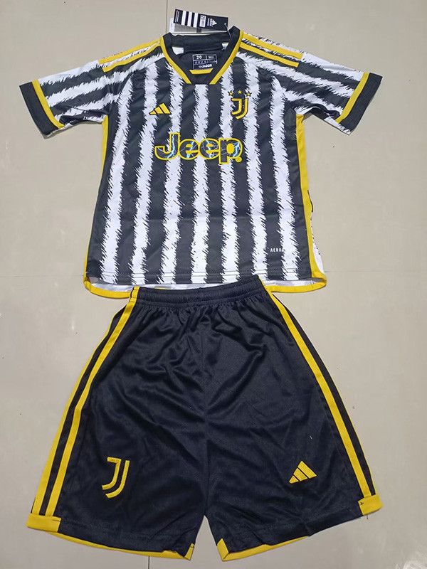 23-24 JUV Home Kids Soccer Jersey