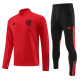 23-24 Flamengo Red Half Pull Tracksuit (半拉链)