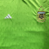 22-23 Argentina Fluorescent Green 3 Stars GoalKeeper Soccer Jersey (三星)