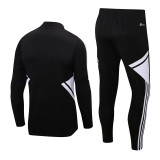 2023 AD Black Half Pull Tracksuit Lh #2309 (半拉链)