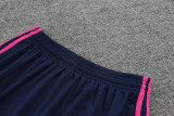 23-24 ARS Royal Blue Pink Training Shorts Pants (粉红边）