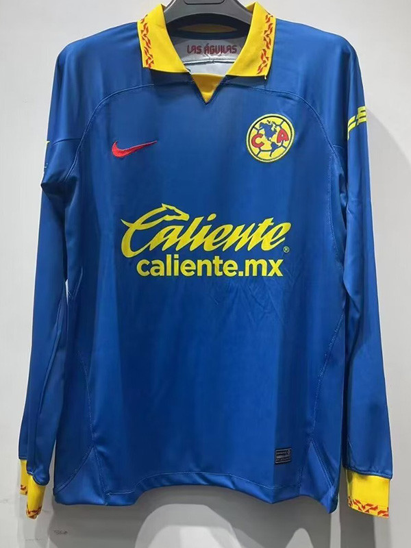 23-24 Club America Away Long Sleeve Soccer Jersey (长袖)