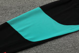 23-24 Man Utd White Green Half Pull Tracksuit (半拉链)