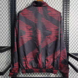 2023 Argentina Maroon & Black Double Sided Windbreaker (双面风衣)