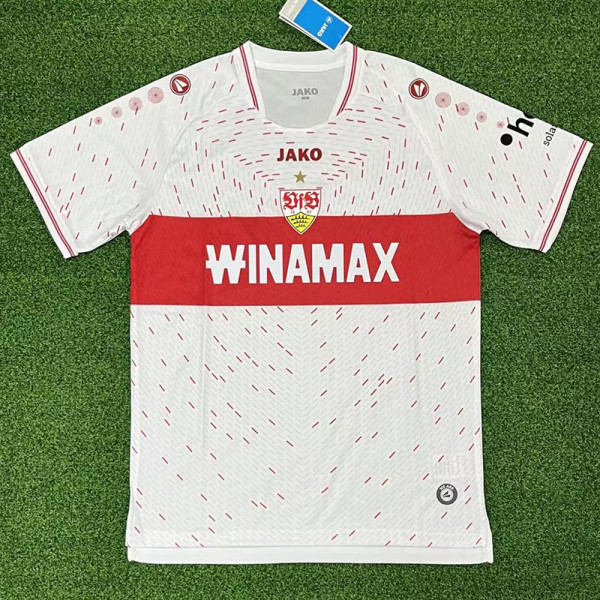 23-24 Stuttgart Home Fans Soccer Jersey