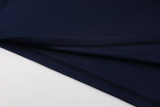 2023 NK Royal Blue Half Pull Tracksuit #NB07(半拉链)