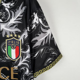 2023 Italy Special Edition Black Training Shirts  #PM