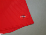 2007-2008 Man Utd home Red Retro soccer jersey(带胸前决赛字)