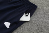 24-25 AD Royal Blue Training Short Suit #3333(100%Cotton)纯棉