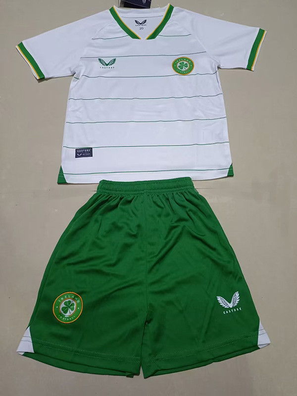 23-24 Ireland Away Kids Soccer Jersey