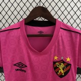 23-24 Recife Sports Pink Women Soccer Jersey (女)