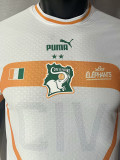 22-23 Ivory coast Away Player Version Soccer Jersey (带二星)