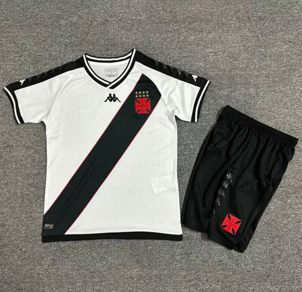 24-25 Vasco da Gama Away Kids Soccer Jersey