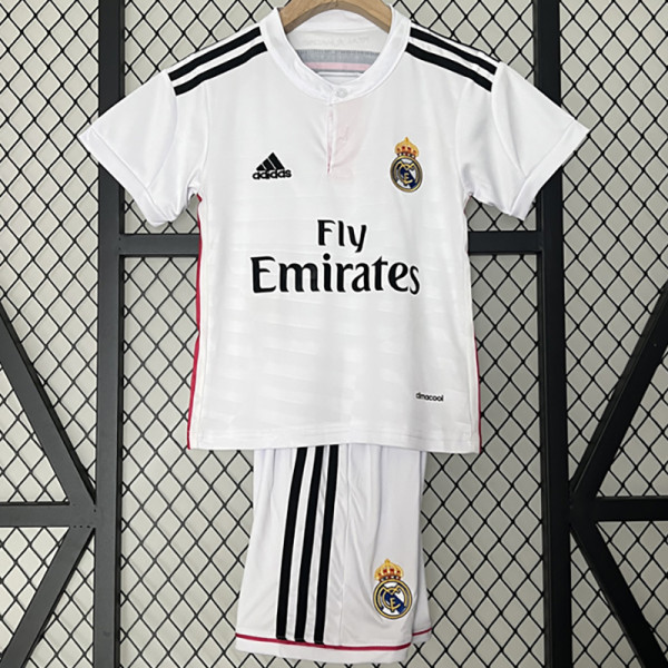 2014-2015 RMA Home Kids Retro Soccer Jersey