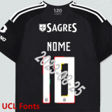 23-24 Benfica Away Player Version Soccer Jersey