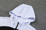 23-24 CHE White Hoodie Jacket Tracksuit