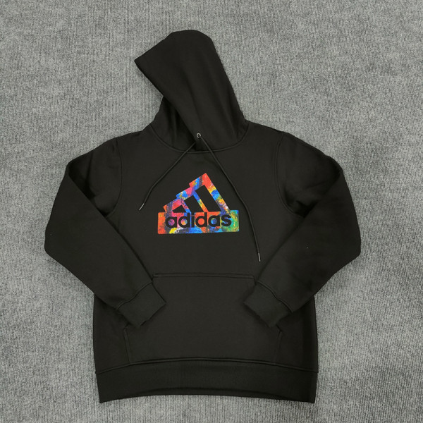 2023 AD Black Hoody (加绒)(彩印)