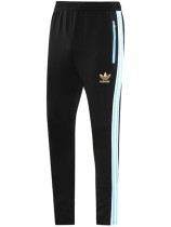 2023 AD Black Blue Training Long Pants #AJ10 (天蓝边）