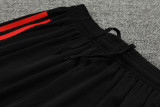 23-24 Man Utd Red Black Training Short Suit