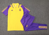 23-24 RMA Yellow Polo Tracksuit  #C1080