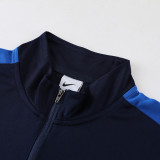 2023 NK Royal blue Half Pull Tracksuit (半拉链) #NB05