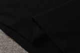 24-25 AD Black Training Short Suit #3333(100%Cotton)纯棉
