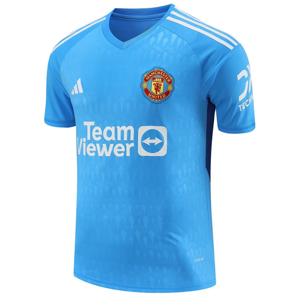 23-24 Man Utd Blue GoalKeeper Soccer Jersey