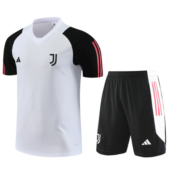 23-24 JUV White Training Short Suit