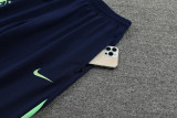 23-24 Brazil Fluorescent Green Hoodie Jacket Tracksuit