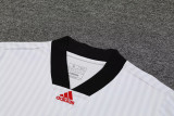 23-24 Flamengo Casual Classic White Training Short Suit