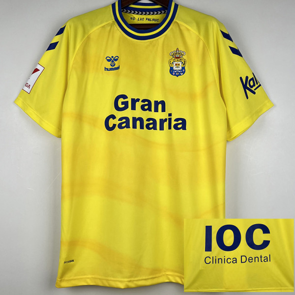 23-24 Las Palmas Home Fans Soccer Jersey