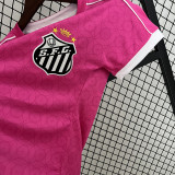 23-24 Santos FC Pink Women Soccer Jersey (女)