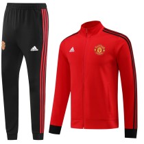 23-24 Man Utd Red Jacket Tracksuit #03
