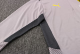23-24 Dortmund Grey Kids Half Pull Tracksuit #E689 (童装) (半拉链)