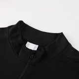 23-24 Bayern Black Half Pull Tracksuit #01(半拉链)