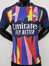 23-24 Lyon Third Player Version Soccer Jersey
