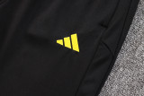23-24 Lyon Black Half Pull Tracksuit (半拉链)