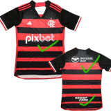 24-25 Flamengo Home 1:1 Fans Soccer Jersey