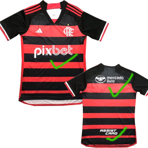 24-25 Flamengo Home 1:1 Fans Soccer Jersey