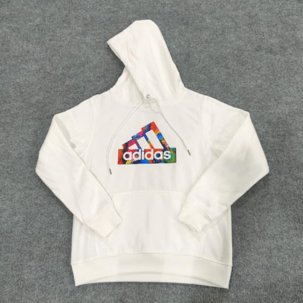 2023 AD White Hoody (加绒)(彩印)
